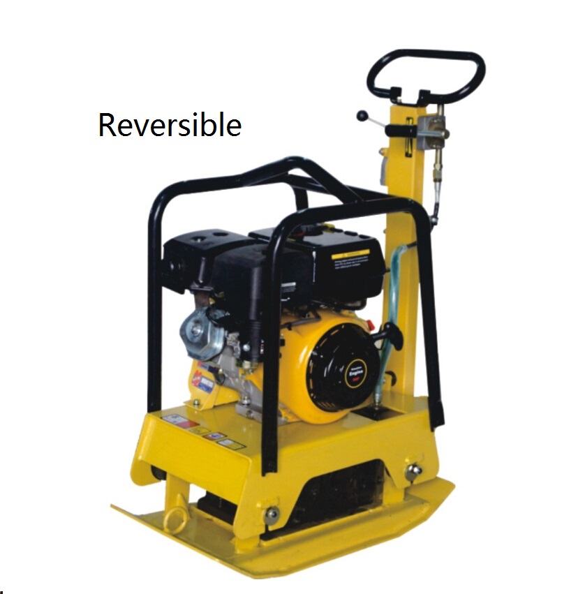 heavy duty diesel powered reversible plate compactor for stone road