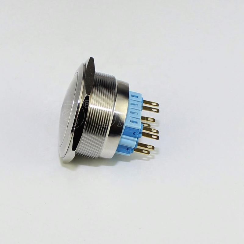 40mm Dome Button Momentary Sealed Metal Double Push Button Switch