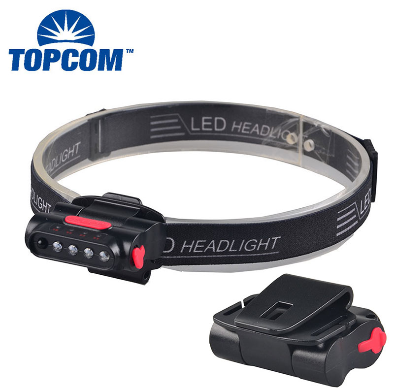 USB Rechargeable Headlamp Sensor Clip Cap Light Wave Bait Sensor Motion Headlamp With Gravity Sensor