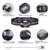 Rechargeable LED HeadLamp Body Motion Sensor Rechargeable Camping Fishing Flashlight Head Torch Lamp