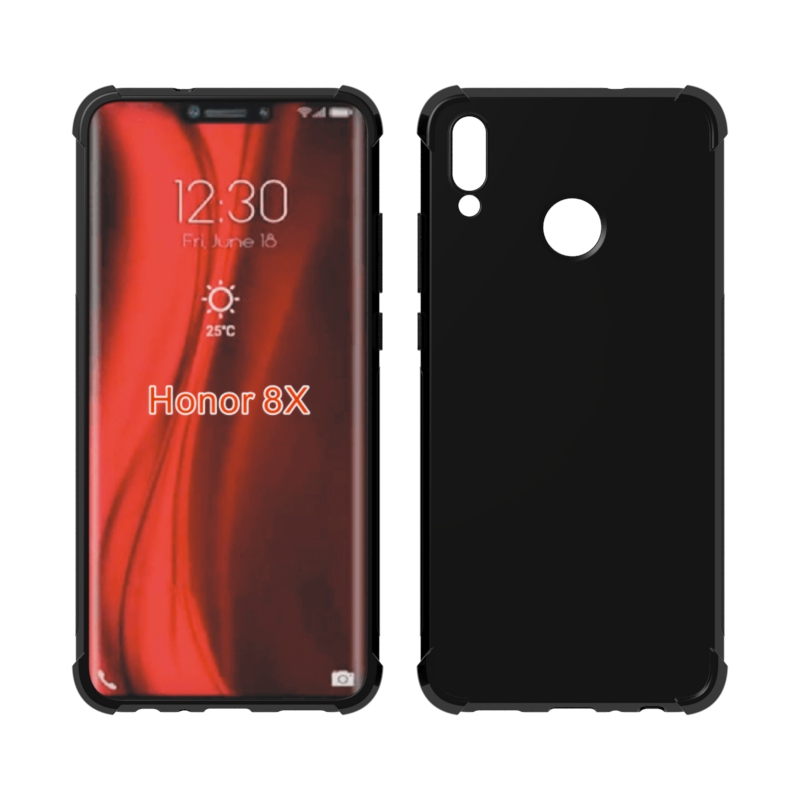 For Huawei honor 8X Transparent Shockproof cover soft Tpu drop Protect case