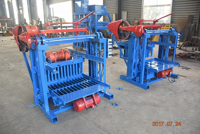 Fully automatic block making machine price soil/clay interlock paving brick machinery