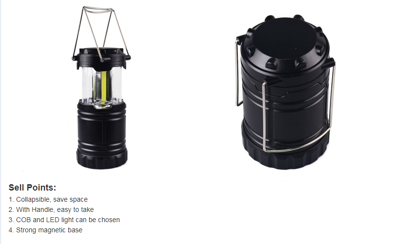 Hiking Camping White Light  outdoor lantern Hand Lantern 200 Lumen Rechargeable Lantern