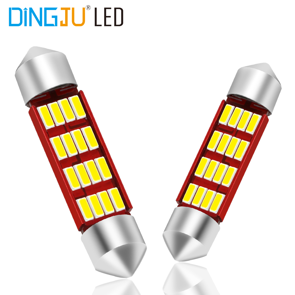 Factory Directly Sell Connectable Festoon C5w 4014 12smd 31mm 36mm 39mm 42mm Reading Light Licence Plate Led Bulb Low Price