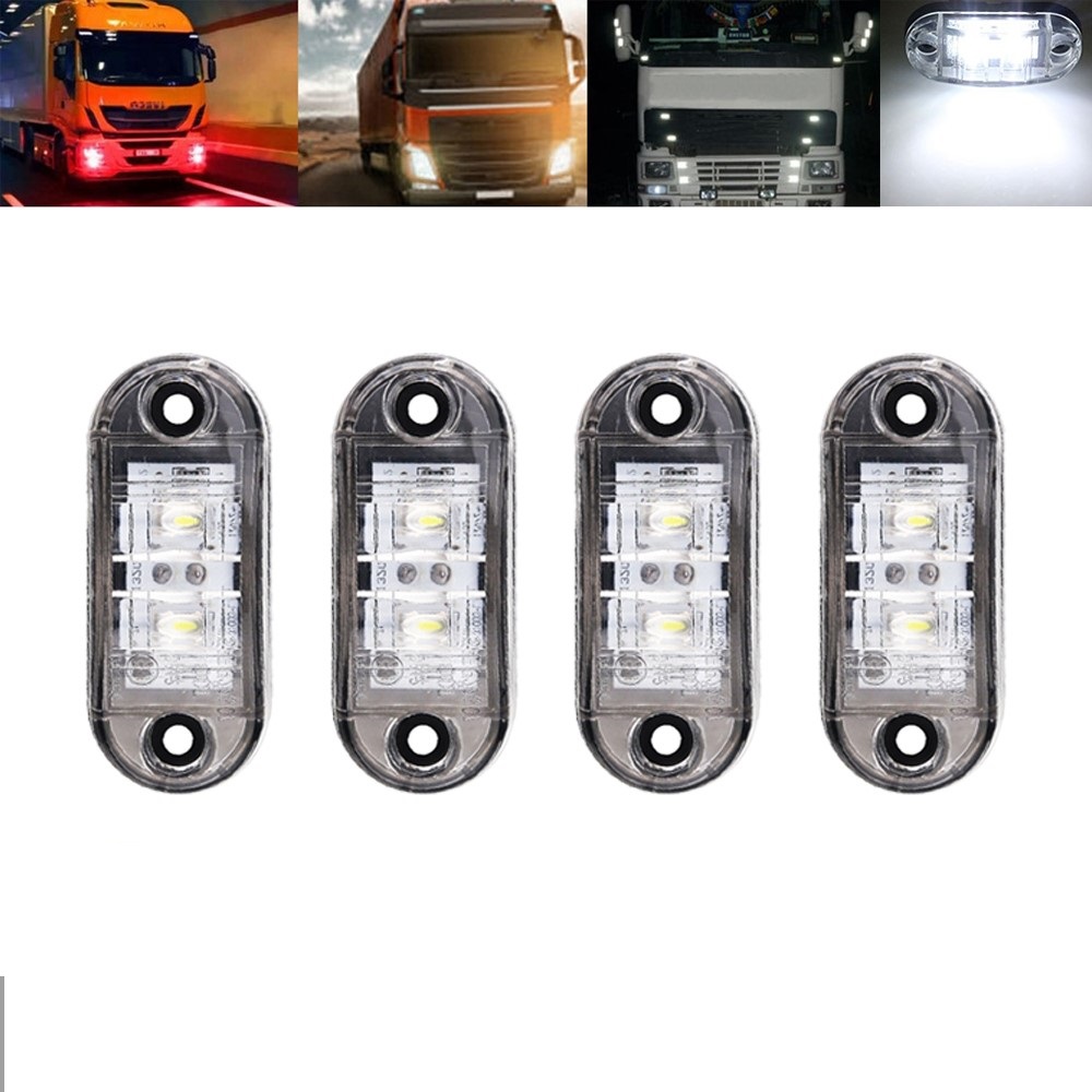 Waterproof LED truck Side marker 9-32v