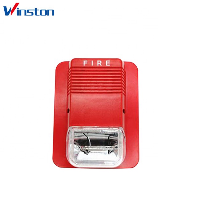 Hot sale WS-411L 24V 100db LED Fire alarm Strobe siren