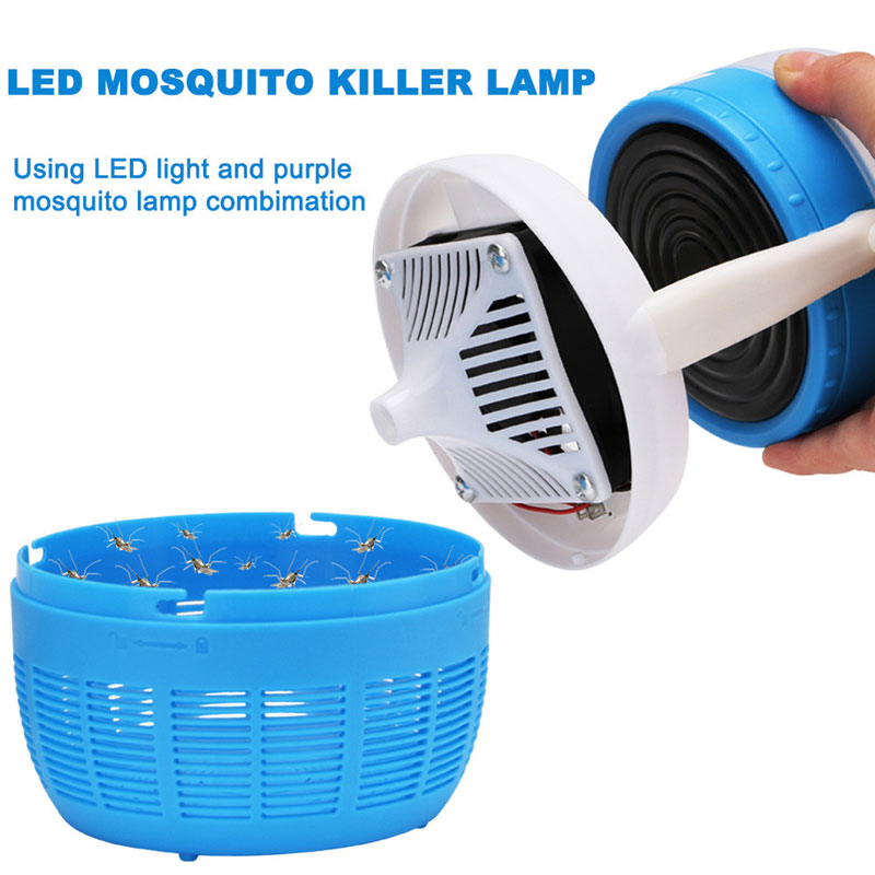 Portable Lantern USB Rechargeable Led Mosquito Killer Lamp Summer Repellent Electric Fly Bug Zapper