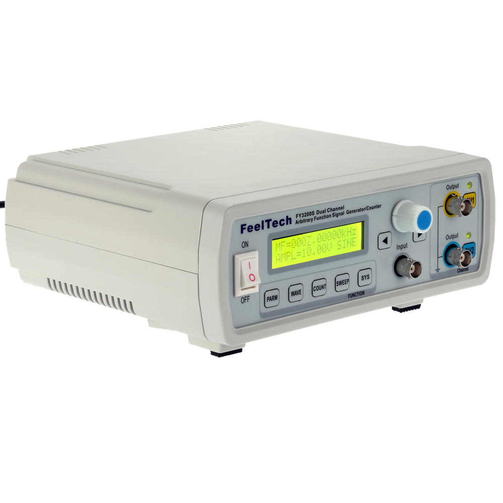 6MHz High Precision Digital DDS Signal Source Generator Arbitrary Waveform/Pulse Frequency Meter 12Bits 250MSa/s Sine Wave