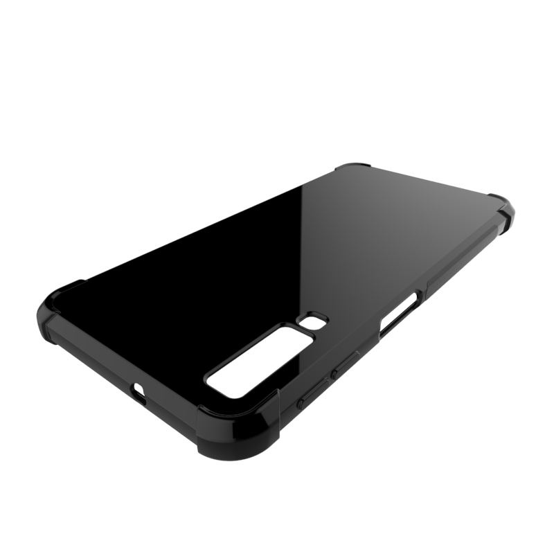 Transparent Shockproof soft  case For Samsung galaxy A7 2018 Tpu cover