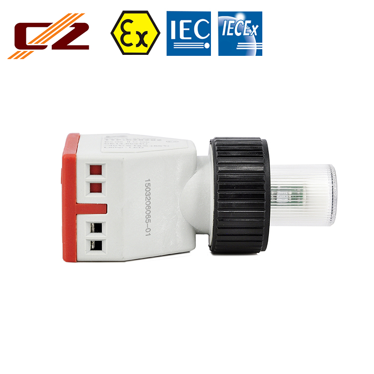 High Brightness Explosion Proof Signal Lamp With Push Button