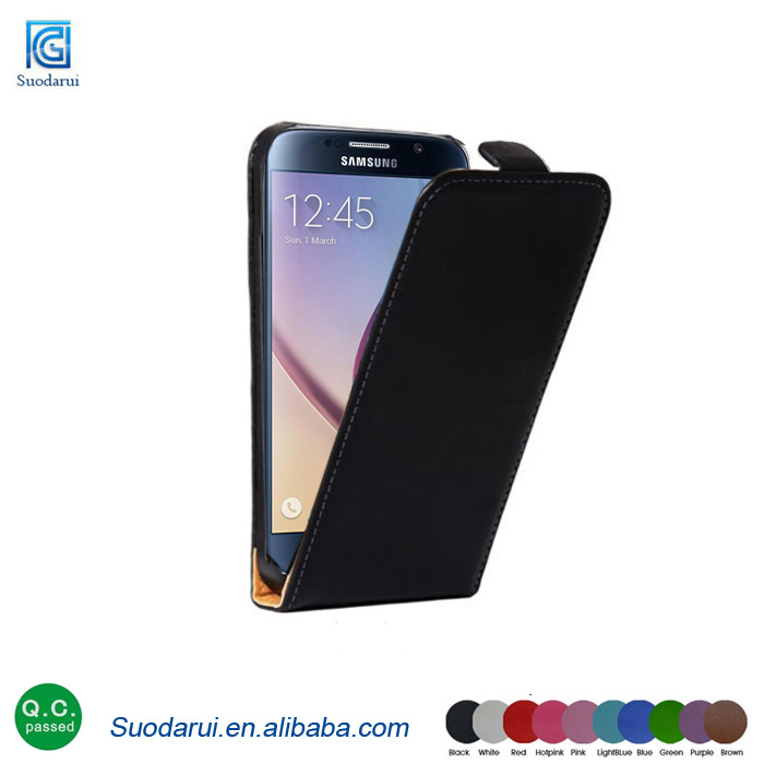 Ultra slim flip leather cover case For Samsung galaxy s7 / s7 Plus / S7 edge / S6 mini / A9