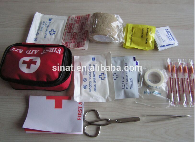 Medical Equipment Mini First Aid Kit set for Car First Aid