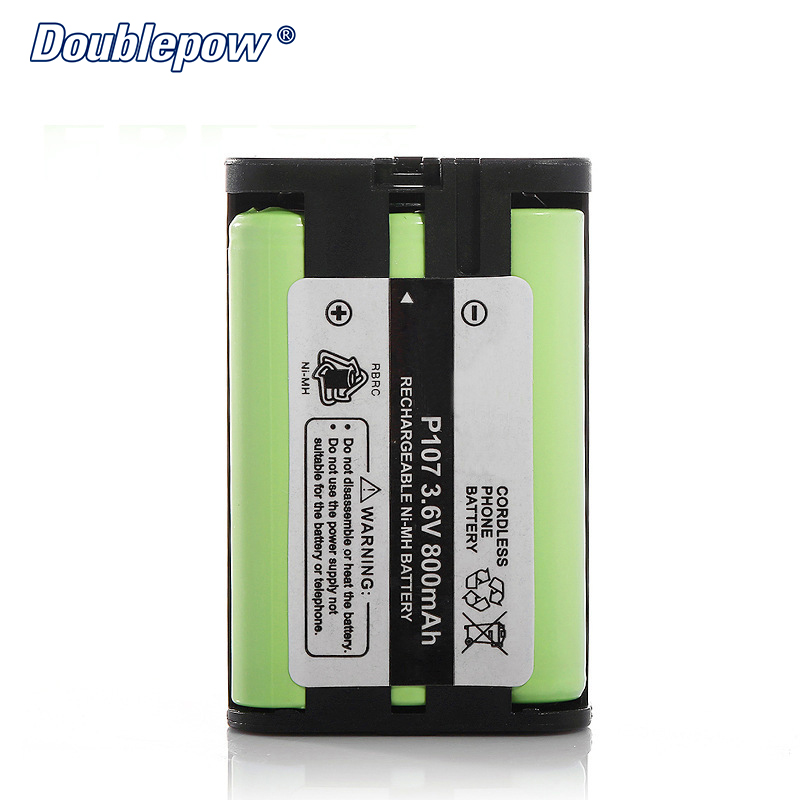 3.6V AAA AA NiMH Rechargeable Cordless Telephone Battery Pack for Panasonic HHR P107