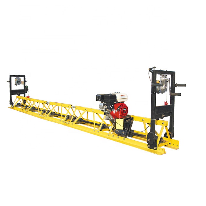 Gasoline power concrete truss screed /frame leveling machine