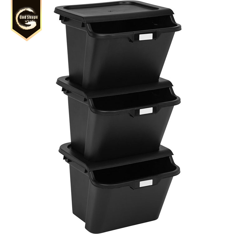 HDPE Strong Outdoor bin Plastic Wheelie Bin with Lid garbage bin plastic  3 wall dustbinb