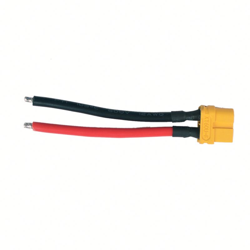 XT60-F strong current connector with 3135 12AWG electrical wire for power battery of electric scooter power adapter