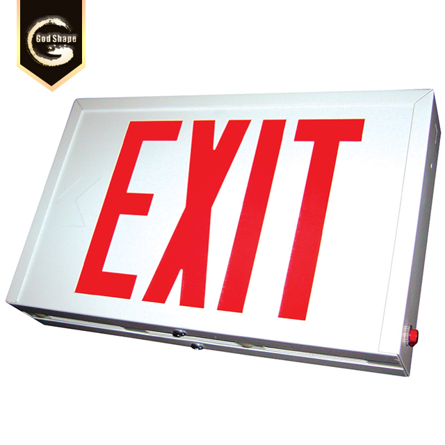 Explosion proof light safety led acrylic emergency sign exit sign