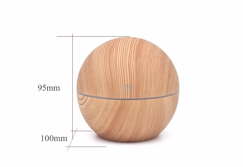 Cheaper Price Mini Aroma Ultrasonic USB Atomizing Humidifier with New Circular Ball Idea in 2018