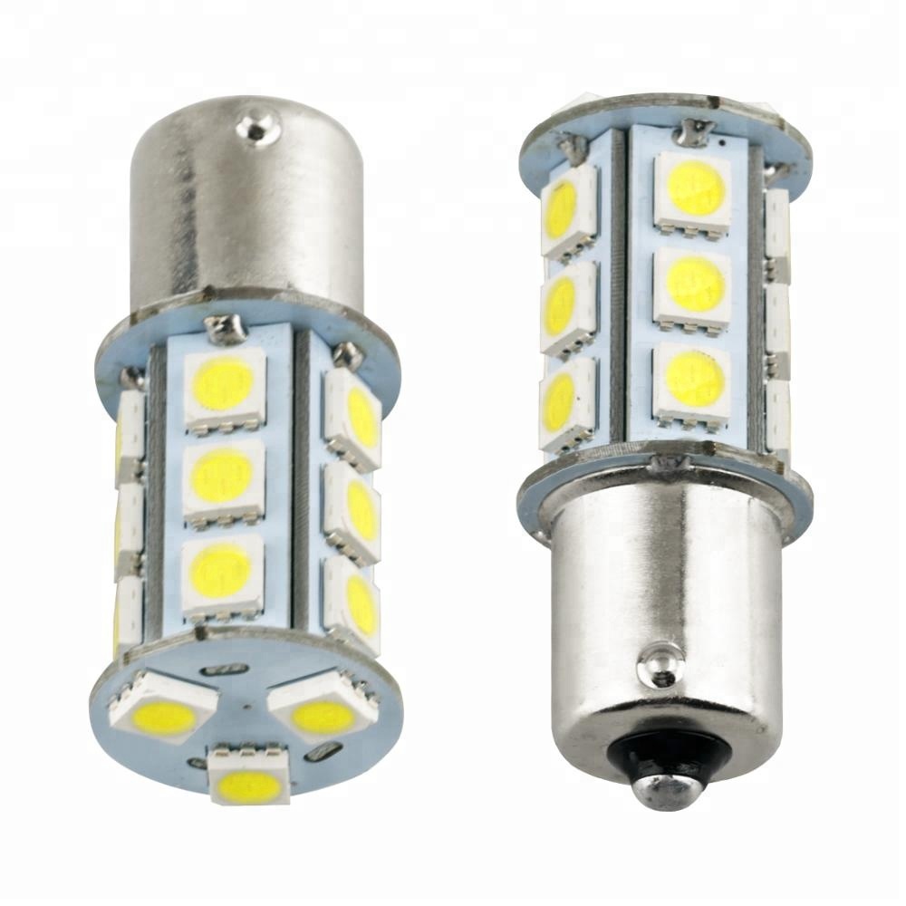 good quality high power car bulb accent auto stop car to lamp 1156 18 SMD 5050 flashing light for car led