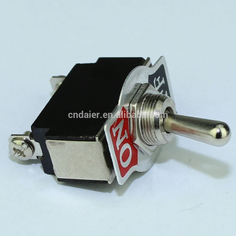 KN3B-101 12MM 250V Single Pole 2Pin ON OFF Toggle Switch 15A