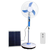 Factory direct sale indoor portable power table mini 12v dc solar fan