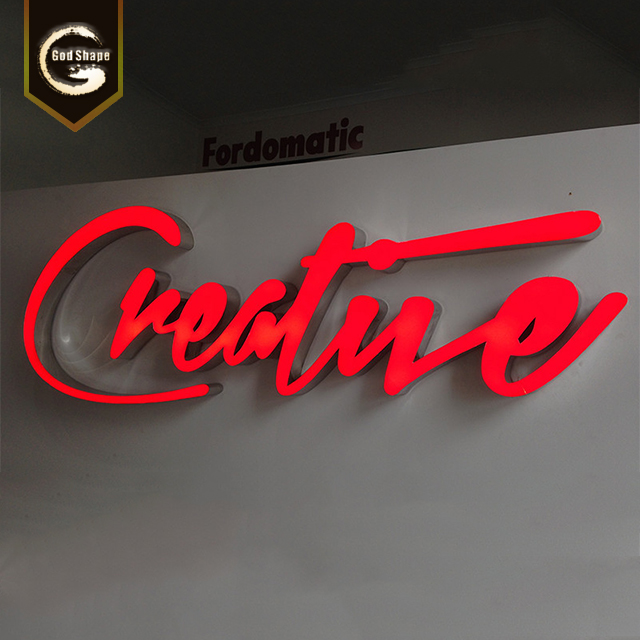 Factory OEM Illuminated Signage Advertising 3D Letters