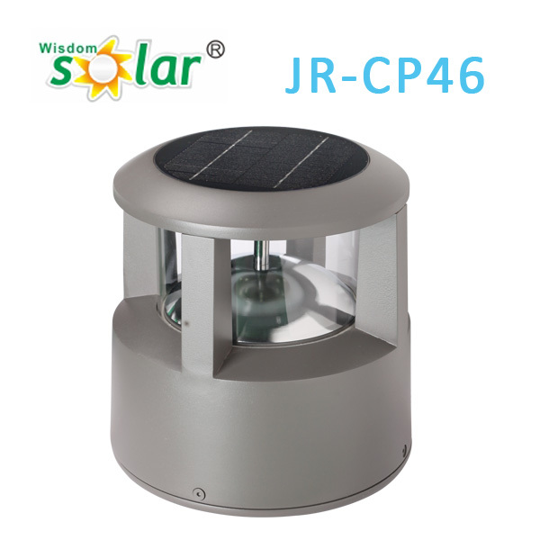 Solar Power PIR Motion Sensor Light Outdoor IP65 Waterproof Garden solar lawn light(jr-cp46)