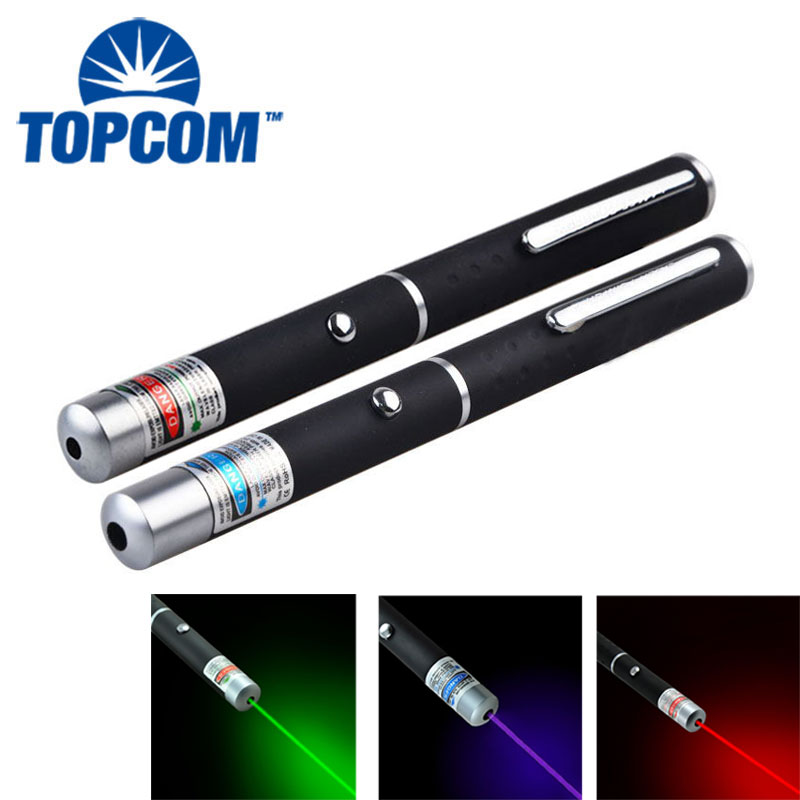 Aluminum 5mw Laser Pointer Red Blue Green Color Laser Light