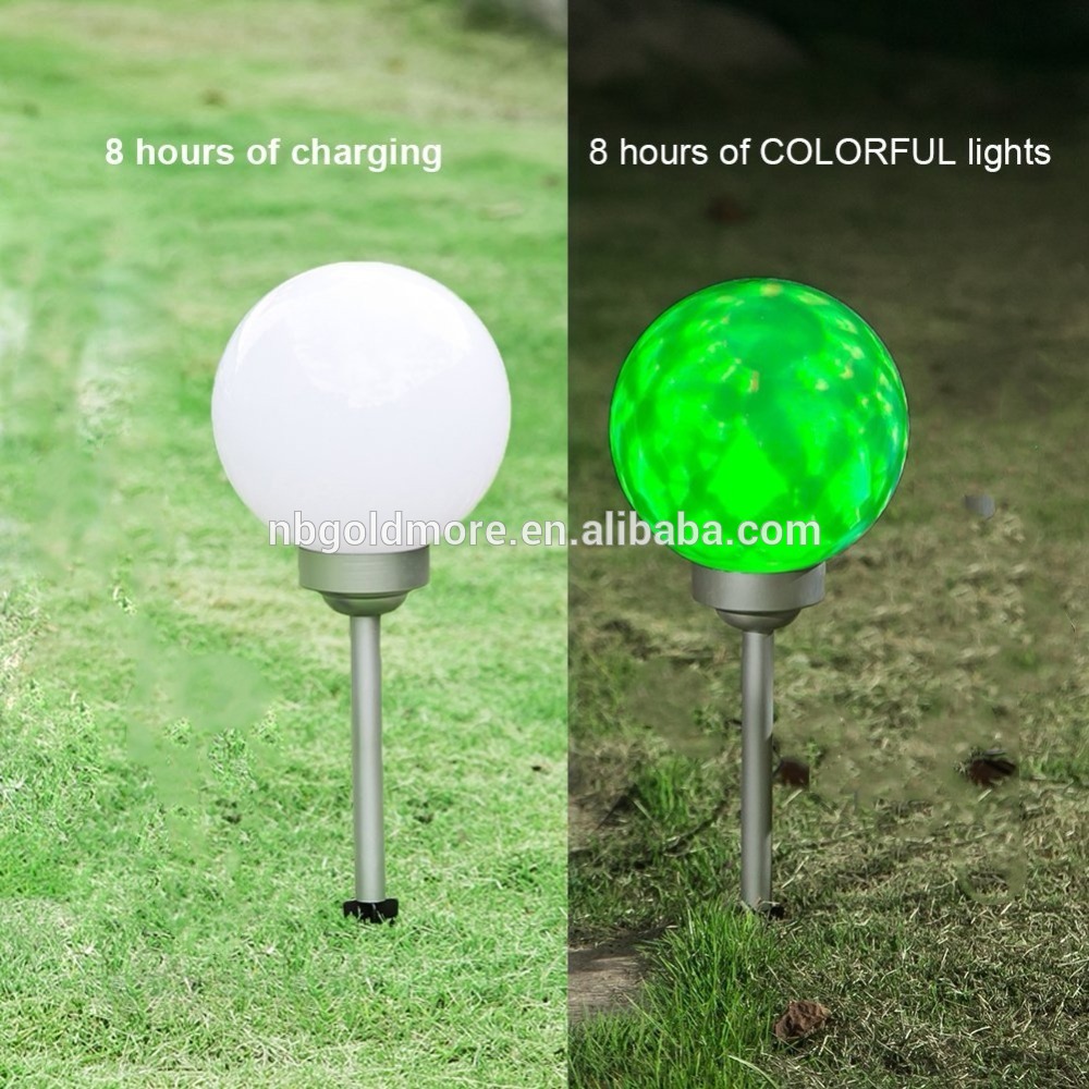 zhejiang Multicolor Solar Garden Ball Light Color Changing Globe Lights for Outdoor, Yard, Patio, Path, Landscape, Home