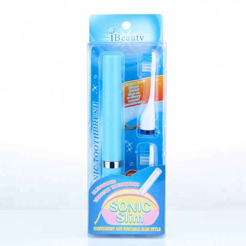 Travel Electric Toothbrush  with Sonic Powerful Vibration Battery Powered Waterproof and Portable  Electric toothbrush