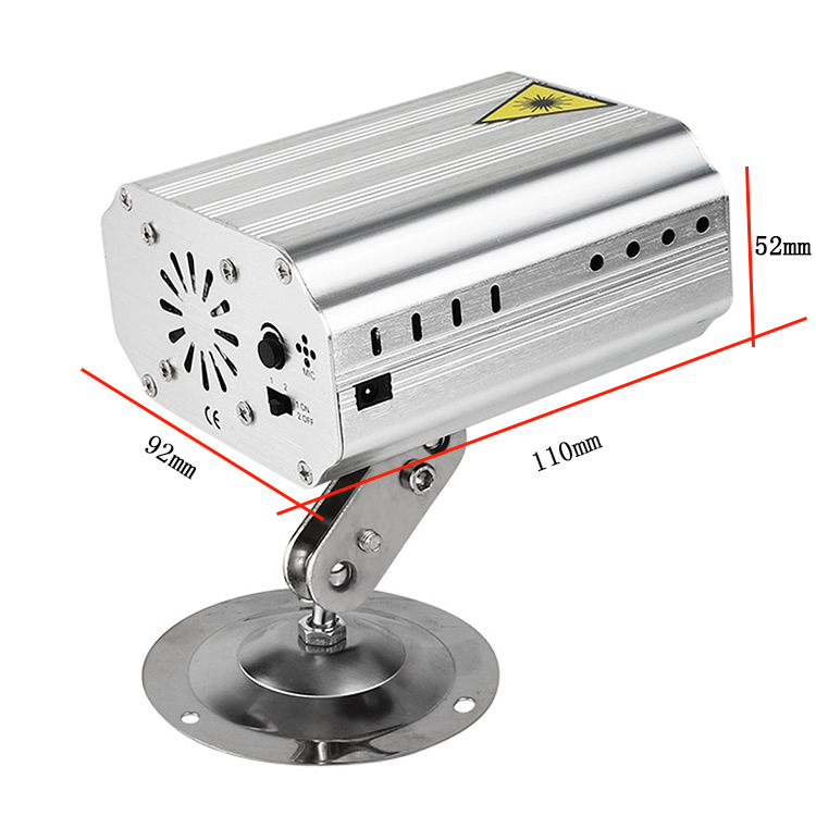 Good quality AC100-240v 3*1w disco led laser light