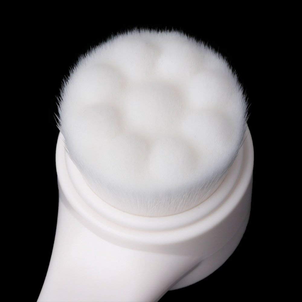 Double Facial Cleansing Brush Soft Bristles and Silicone Cleansing for Washing Face