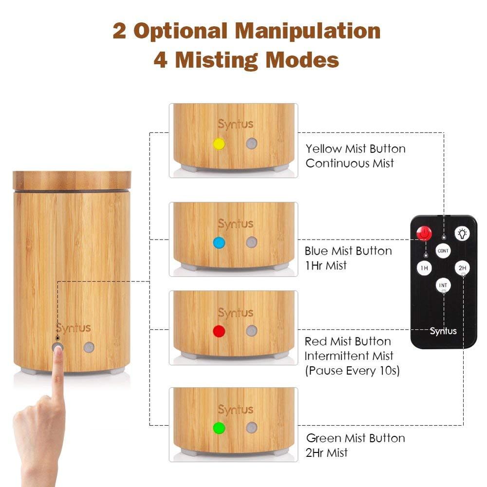 Bamboo Essential Diffuser Bamboo Essential Oil Diffuser Ultrasonic