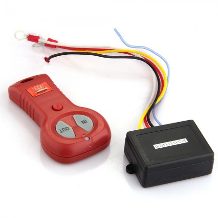 Winch Wireless Remote Control Set Kit for Jeep ATV SUV Offroad DC 12V-24V