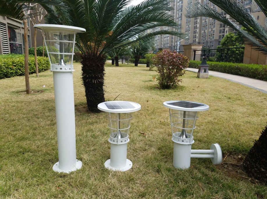 High quality outdoor waterproof solar panel lamp all in one solar led garden light