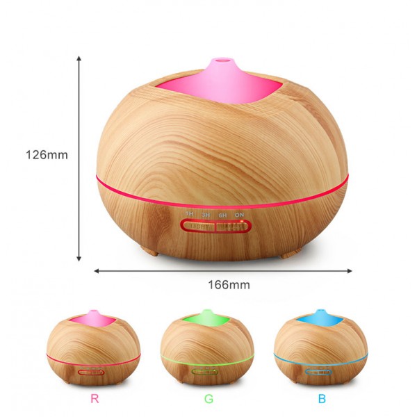 400ml Wood Grain  tranquility ultrasonic aroma diffuser, best essential oil diffuser 2018
