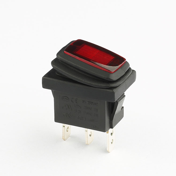 Factory selling directly DPST Single Pole ON OFF Rocker Switch T125 250V