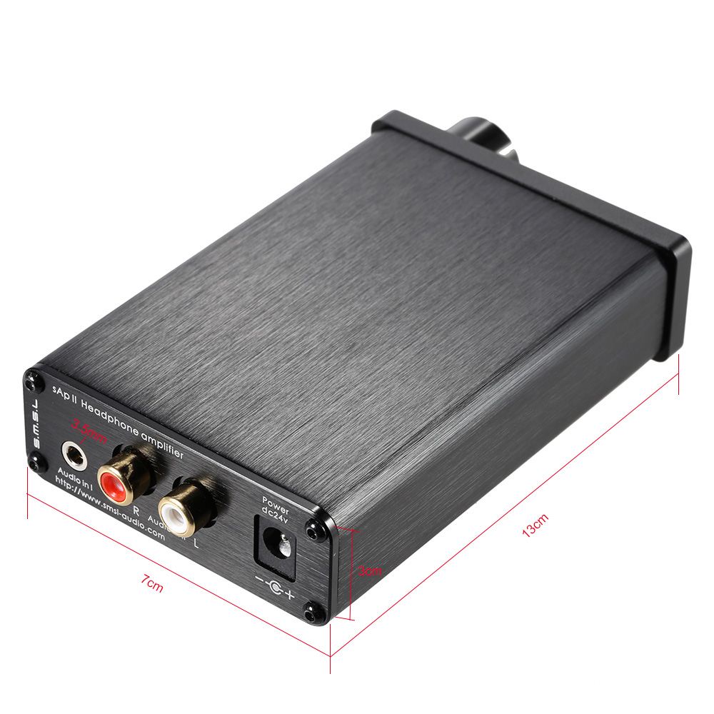 Mini Portable HiFi High Fidelity Digital Stereo Audio Earphone Headset Headphone Amplifier Amp
