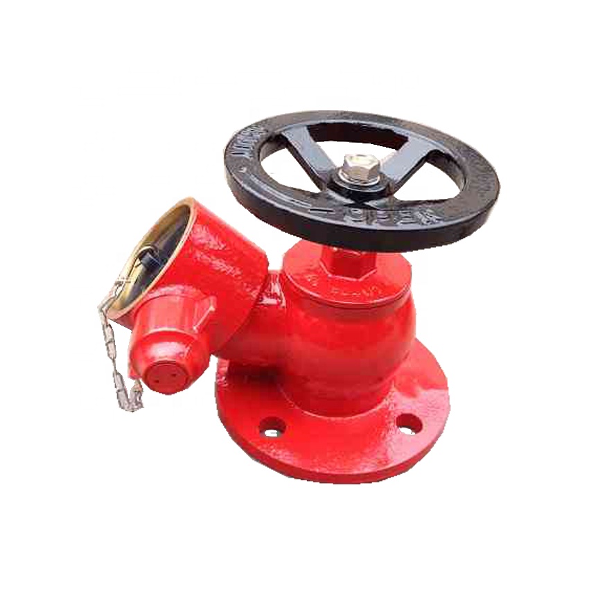 2.5inch BSP flanged type brass fire hydrant landing valve