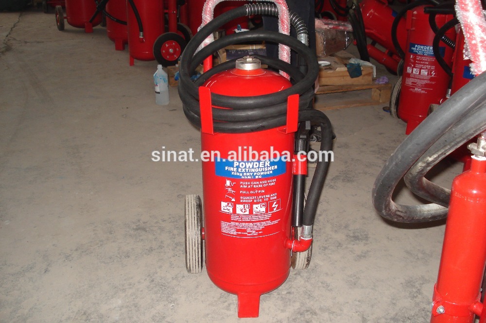 ABC/BC Dry chemical powder 25kg fire fighting extinguisher