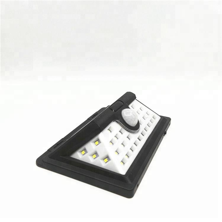 Outdoor solar powered motion sensor light