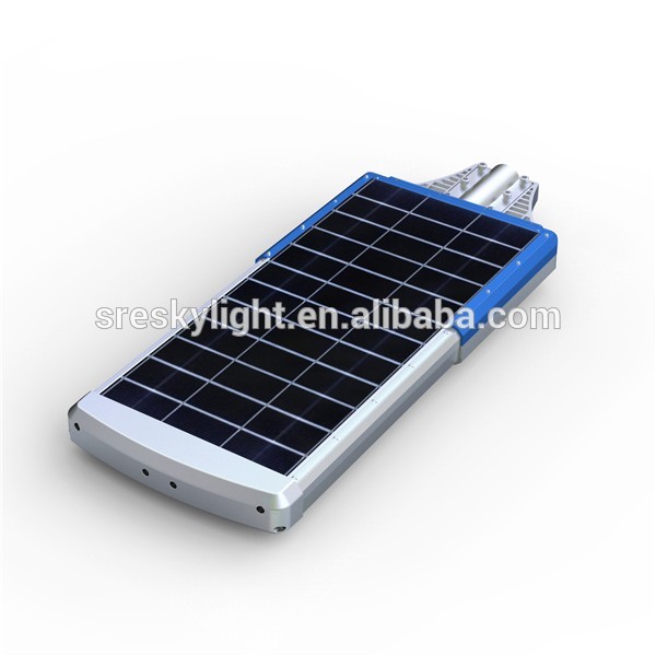 High Quality 40 Watt Integrated Solar Powered Street Light Led 12V