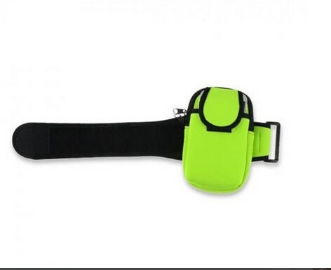 Cell Phones Armband Holder With earphone Pouch For iPhone 5s