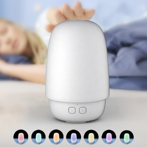 Bright Luster Cute Aroma Essential Oil Diffuser 100ml for Table Night light