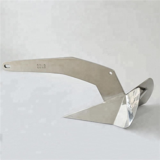 customized boat anchor winch Stainless steel Delat Anchor 20KG