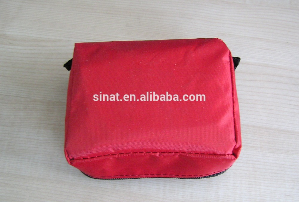 Portable Mini Red Car Home Office Travel First Aid Kit