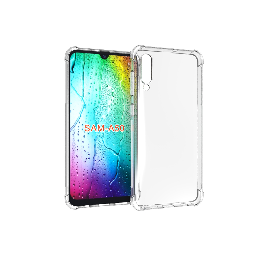 Transparent Shockproof soft  case For Samsung Galaxy A50 Tpu cover