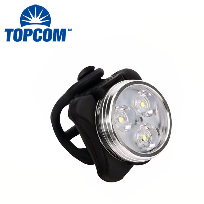 Hot Sale Rechargeable Bicycle USB Bike Light 3 LED Front Rear Tail Warning USB Light Taillight 4-modes