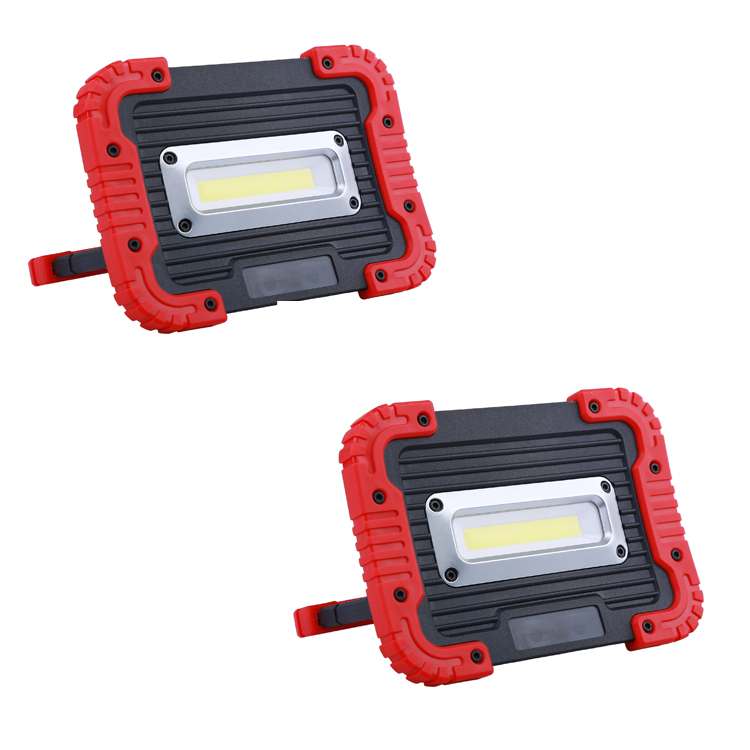 Goldmore Low MOQ 1 carton pack Waterproof Flood Lights Portable LED COB Work Light for Camping Hiking Car Repairing Workshop