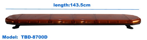 E-Mark Roadway Safety amber led warning lightbar with controller box